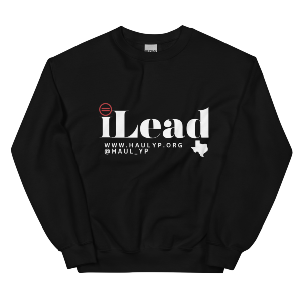 i Lead - Black Sweatshirt - Image 3